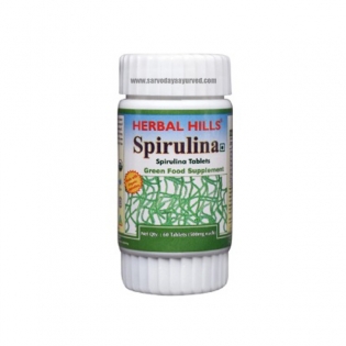 10 % off Herbal Hills, SPIRULINA Tablets